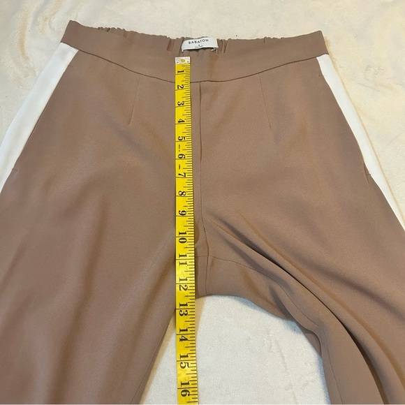 Aritzia Babaton | Lightweight Conan Pant | Nutmeg with white stripe | Size 6 - Picture 8 of 13